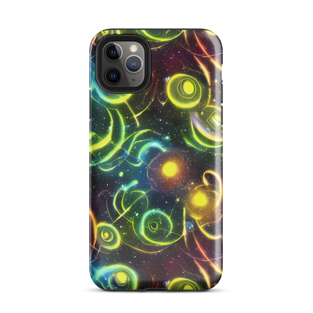 Orbiting Euphoria on Tough Case for iPhone® — Front