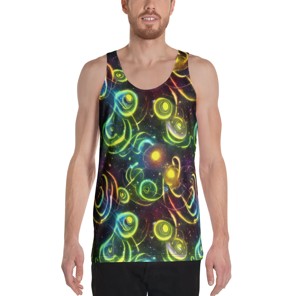 Orbiting Euphoria on Men's Tank Top — Front