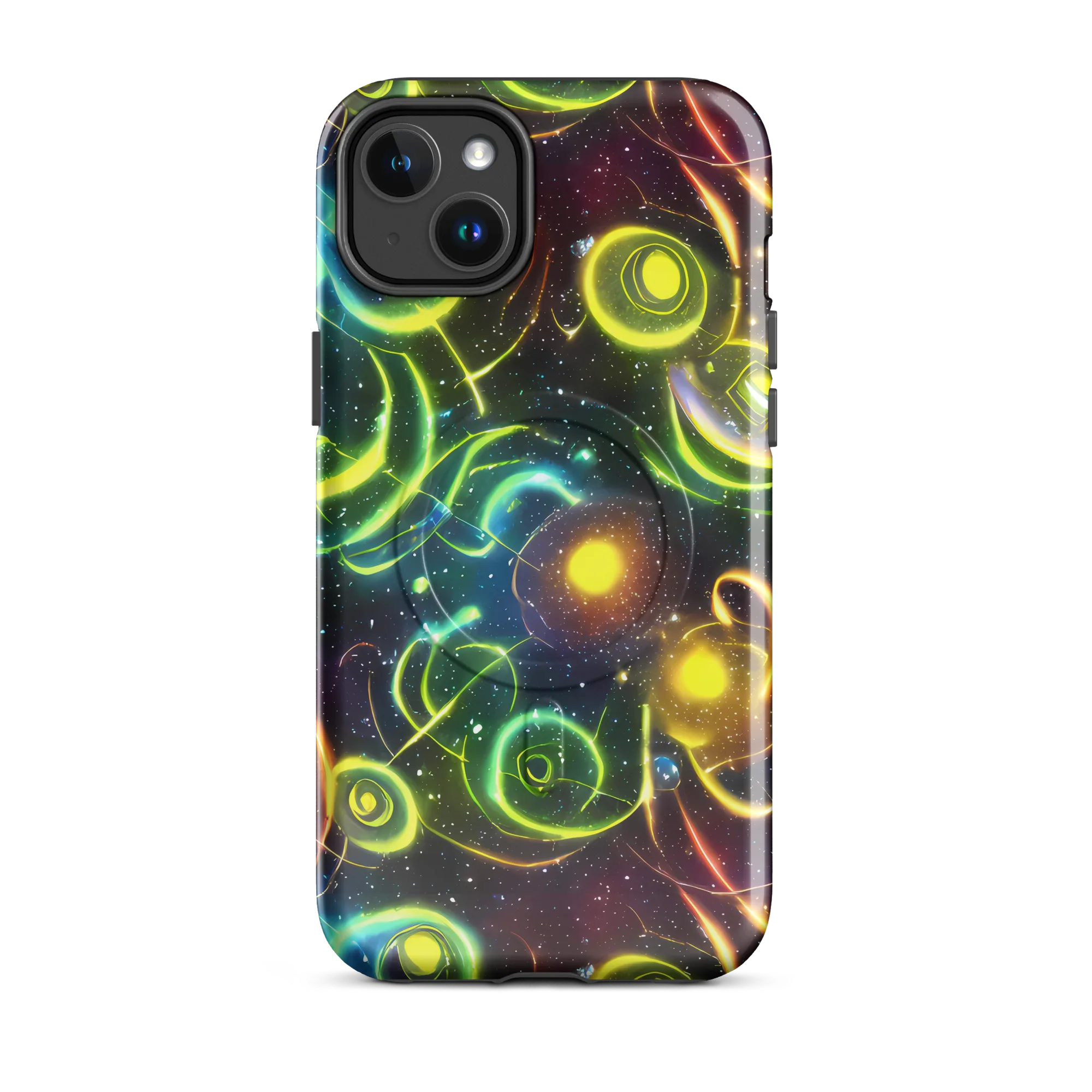 Orbiting Euphoria on MagSafe Tough Case for iPhone® — Front