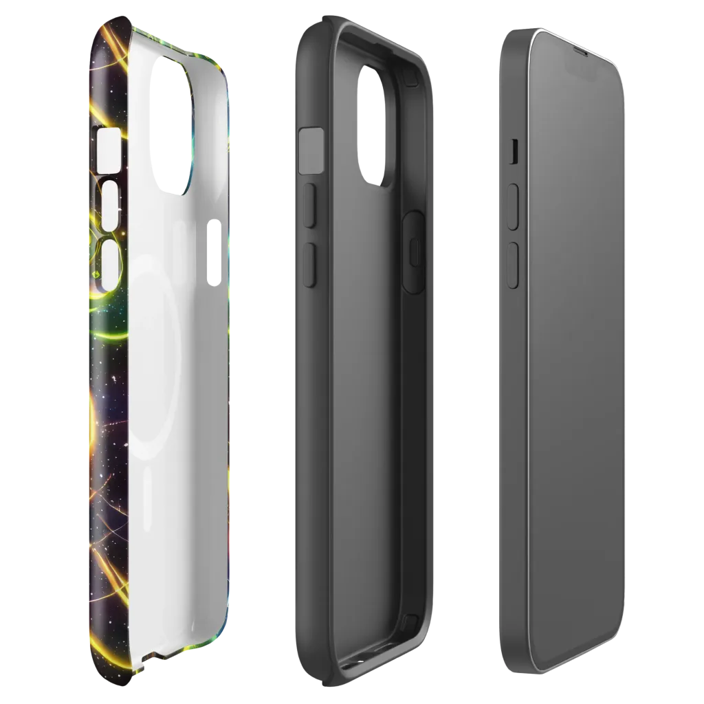 Orbiting Euphoria on MagSafe Tough Case for iPhone® — Front