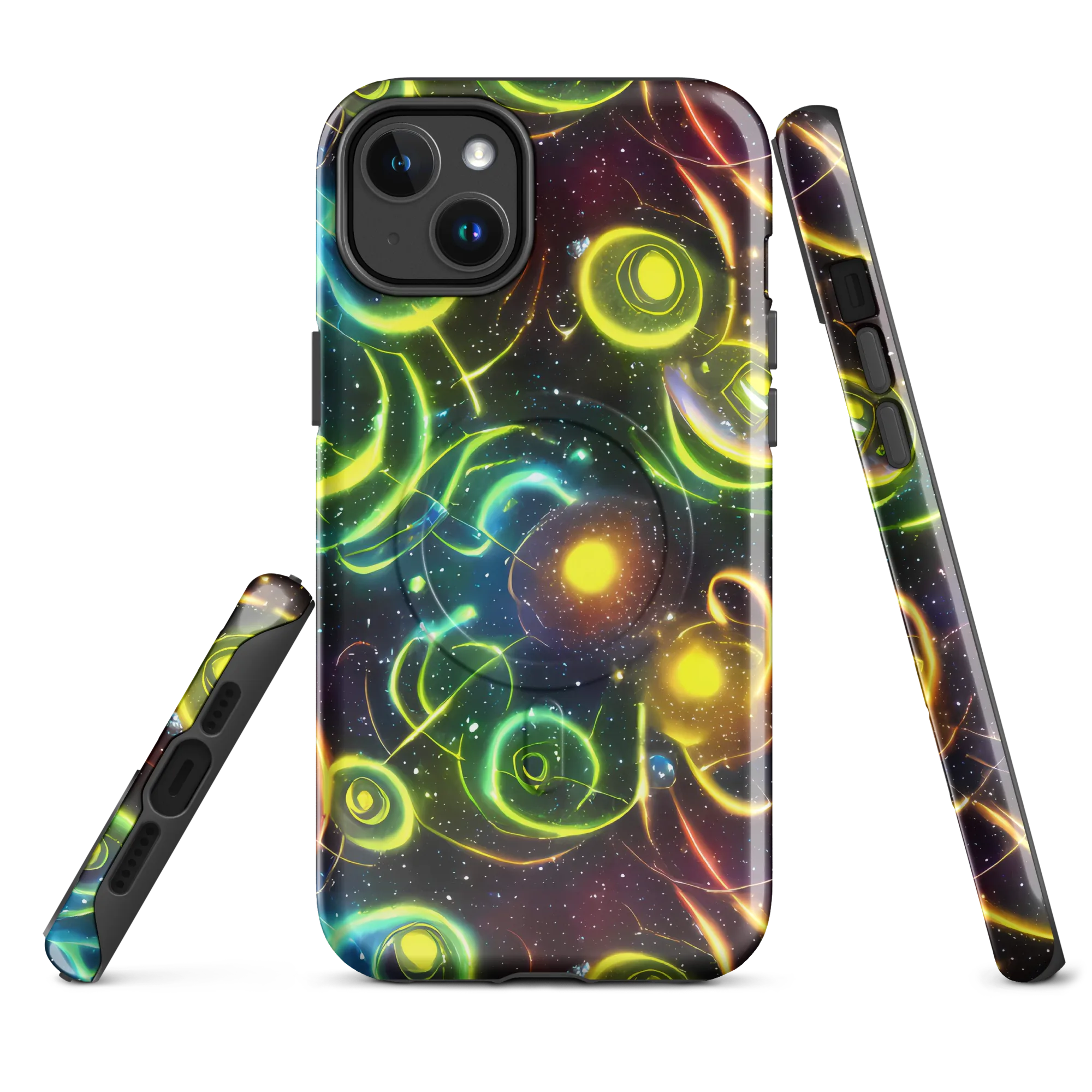 Orbiting Euphoria on MagSafe Tough Case for iPhone® — Front