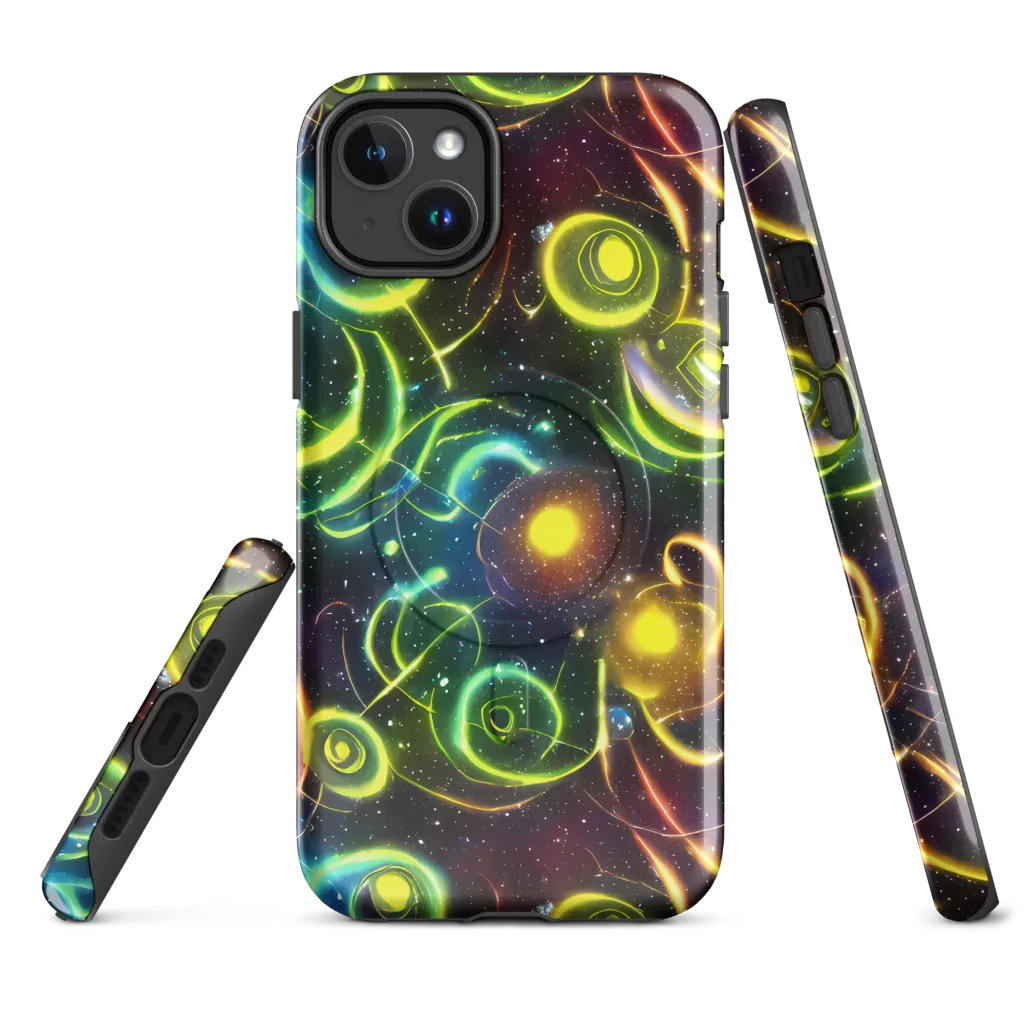 Orbiting Euphoria on MagSafe Tough Case for iPhone® — Front