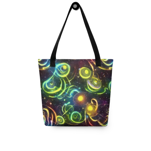 Orbiting Euphoria on a Tote Bag