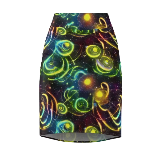 Orbiting Euphoria on a Pencil Skirt