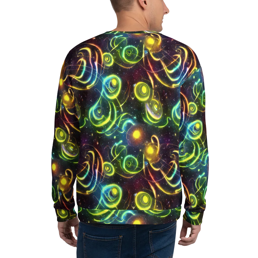 Orbiting Euphoria on Sweatshirt — Back