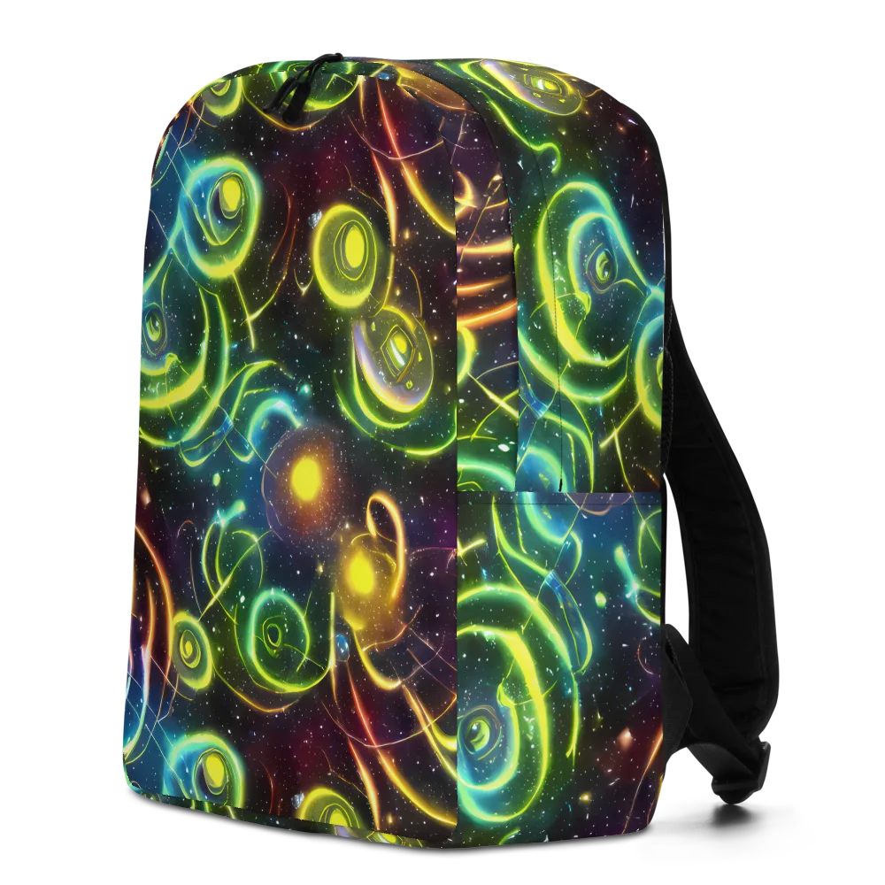 Orbiting Euphoria on Minimalist Backpack — Left