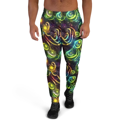 Orbiting Euphoria on a Men's Joggers