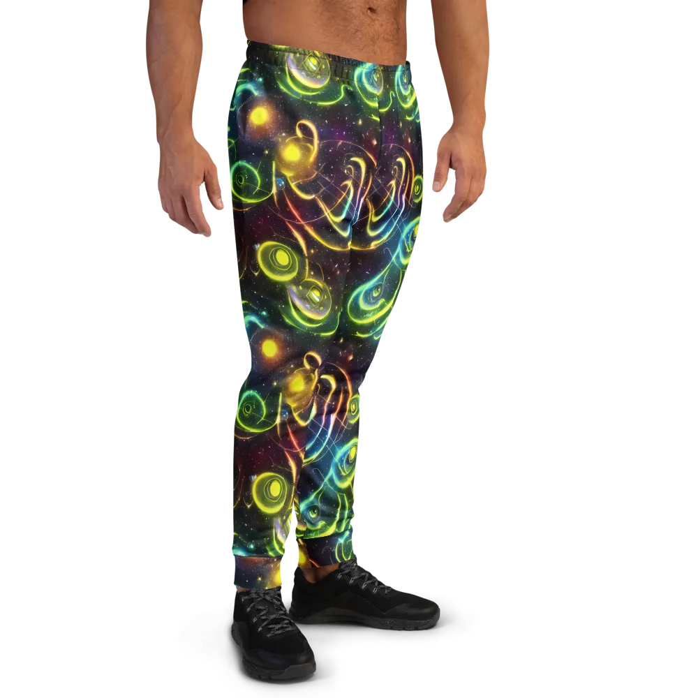 Orbiting Euphoria on Men's Joggers — Right