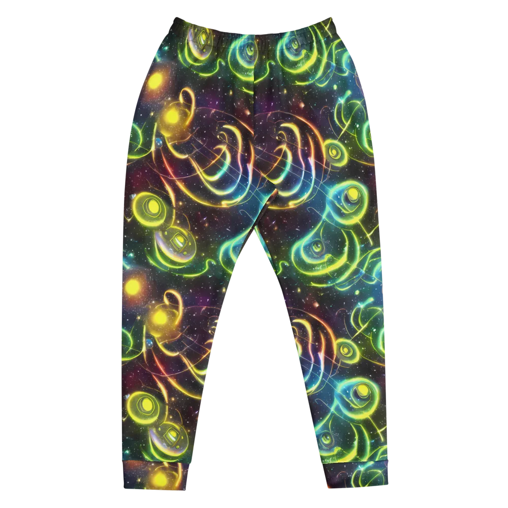 Orbiting Euphoria on Men's Joggers — Front