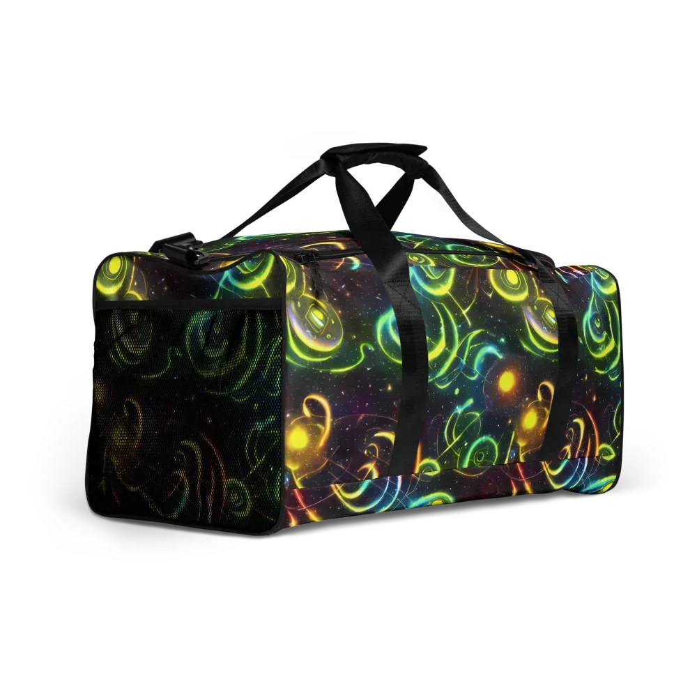 Orbiting Euphoria on Duffle Bag — Right Front