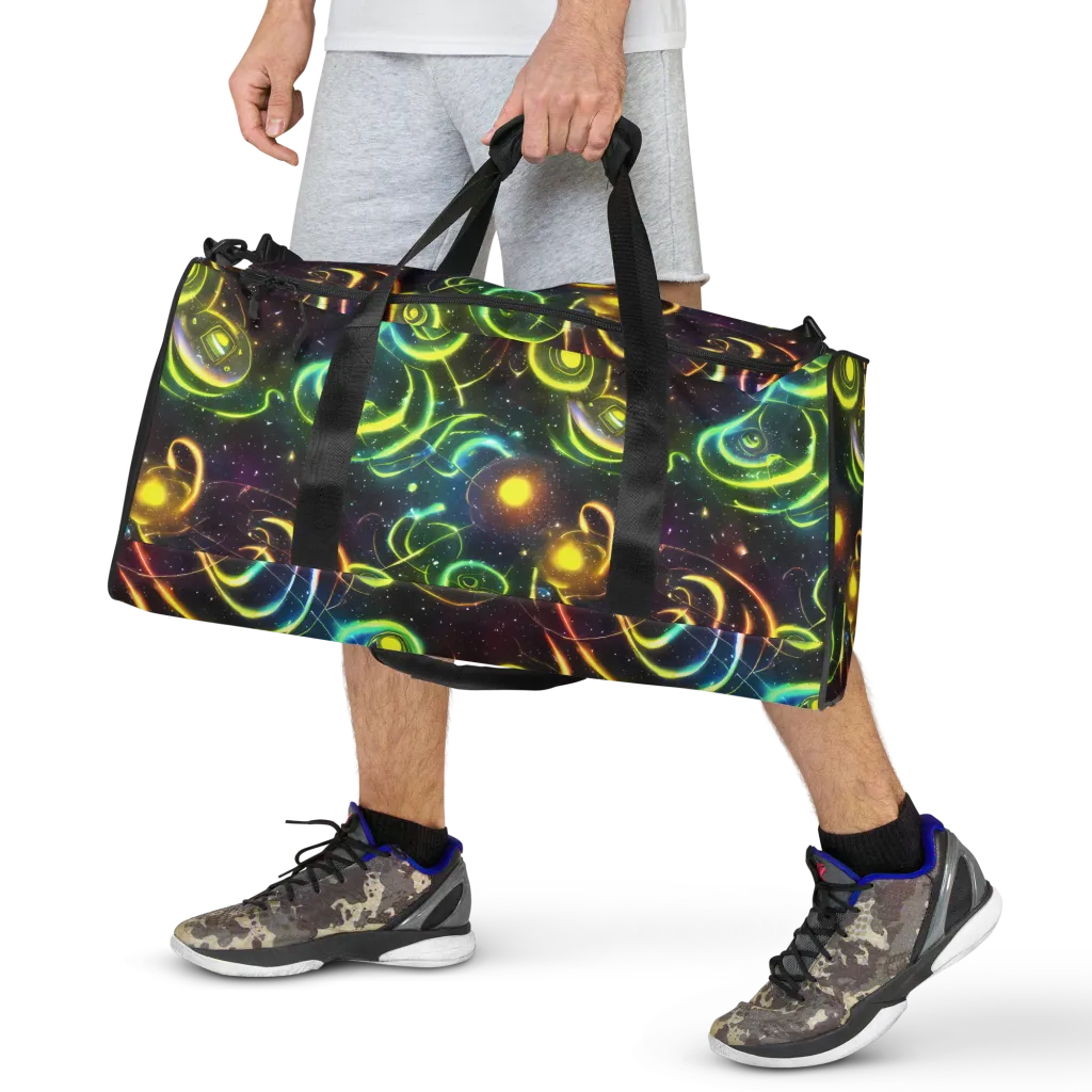 Orbiting Euphoria on Duffle Bag — Front