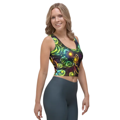 Orbiting Euphoria on a Crop Top