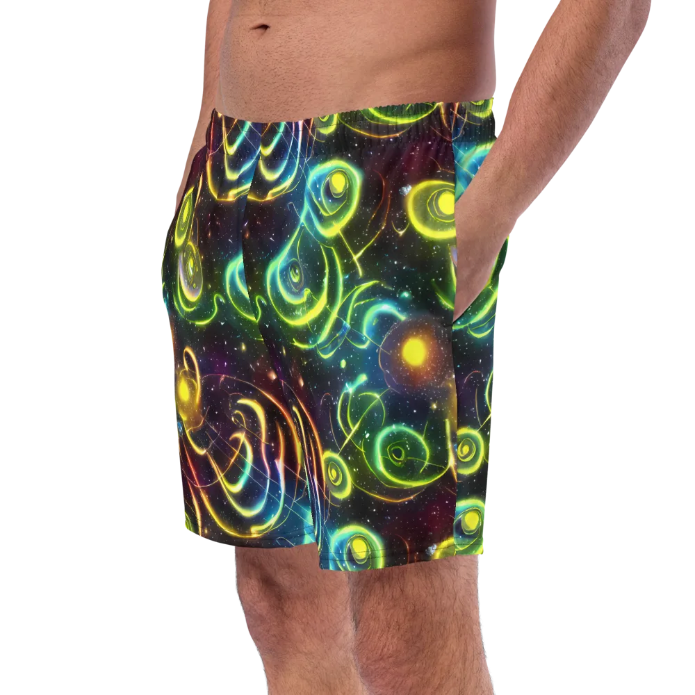 Orbiting Euphoria on Swim Trunks — Left Front