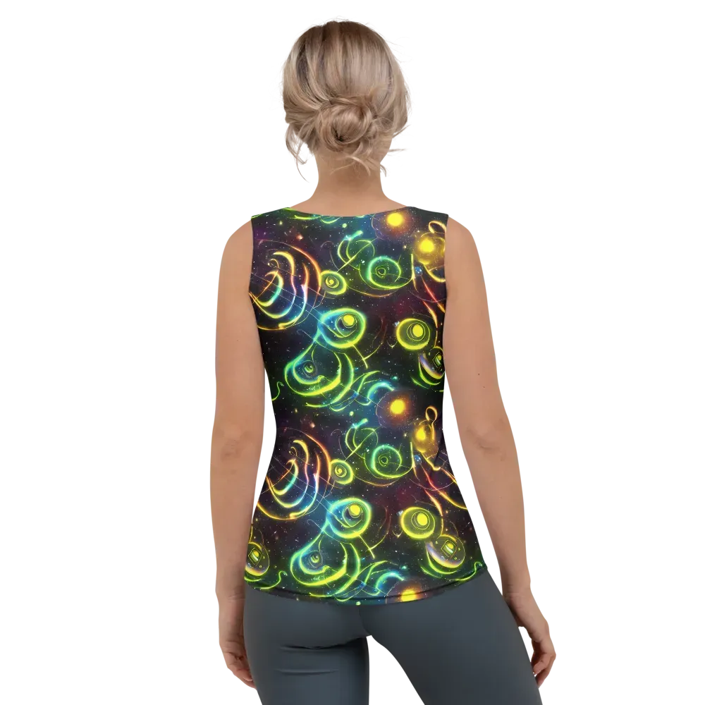 Orbiting Euphoria on Women's Tank Top — Back