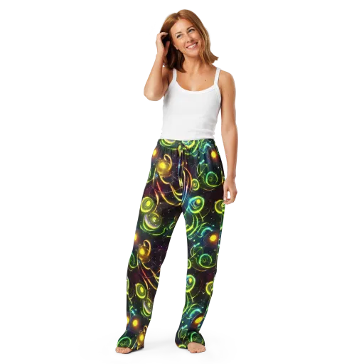 Orbiting Euphoria on a Women's Pajama Pants