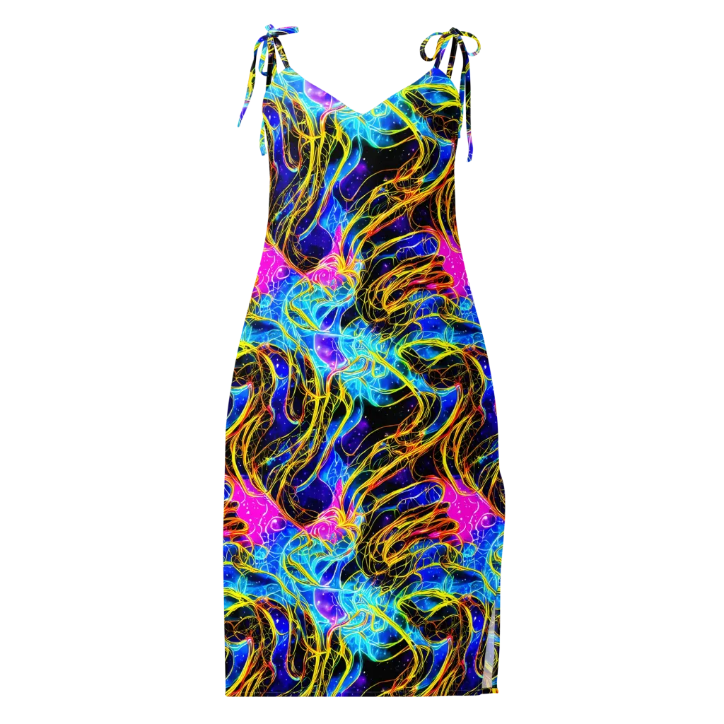 Galaxy Flux on Slip Dress — Front