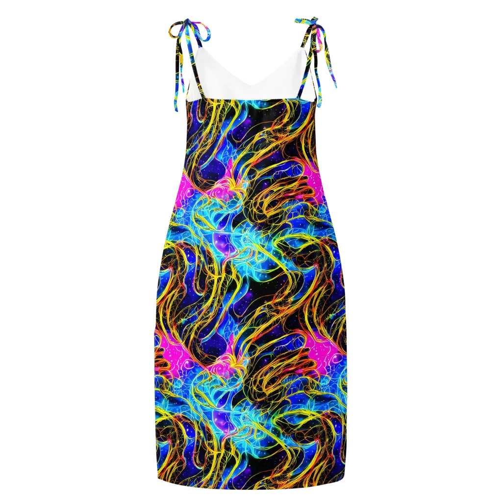 Galaxy Flux on Slip Dress — Back