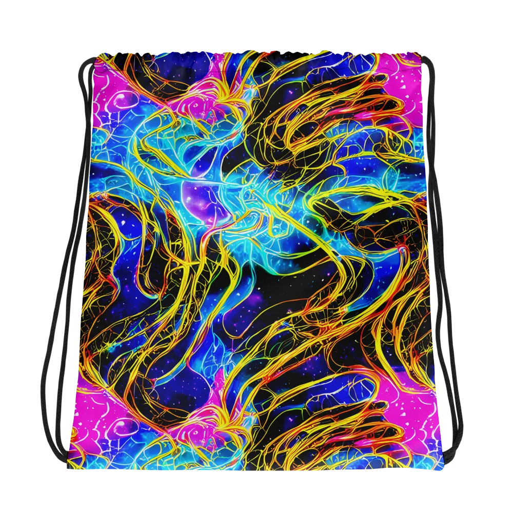 Galaxy Flux on Drawstring Bag — Photo