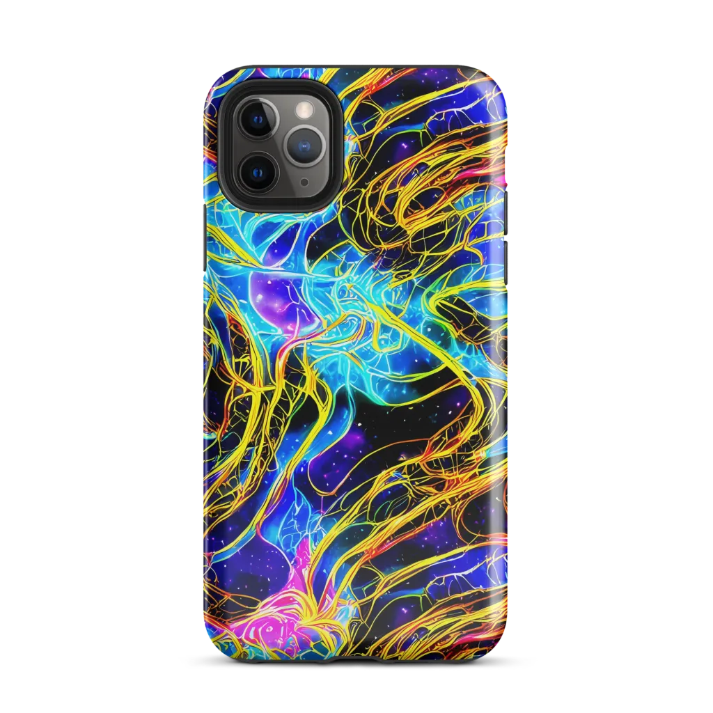 Galaxy Flux on Tough Case for iPhone® — Front