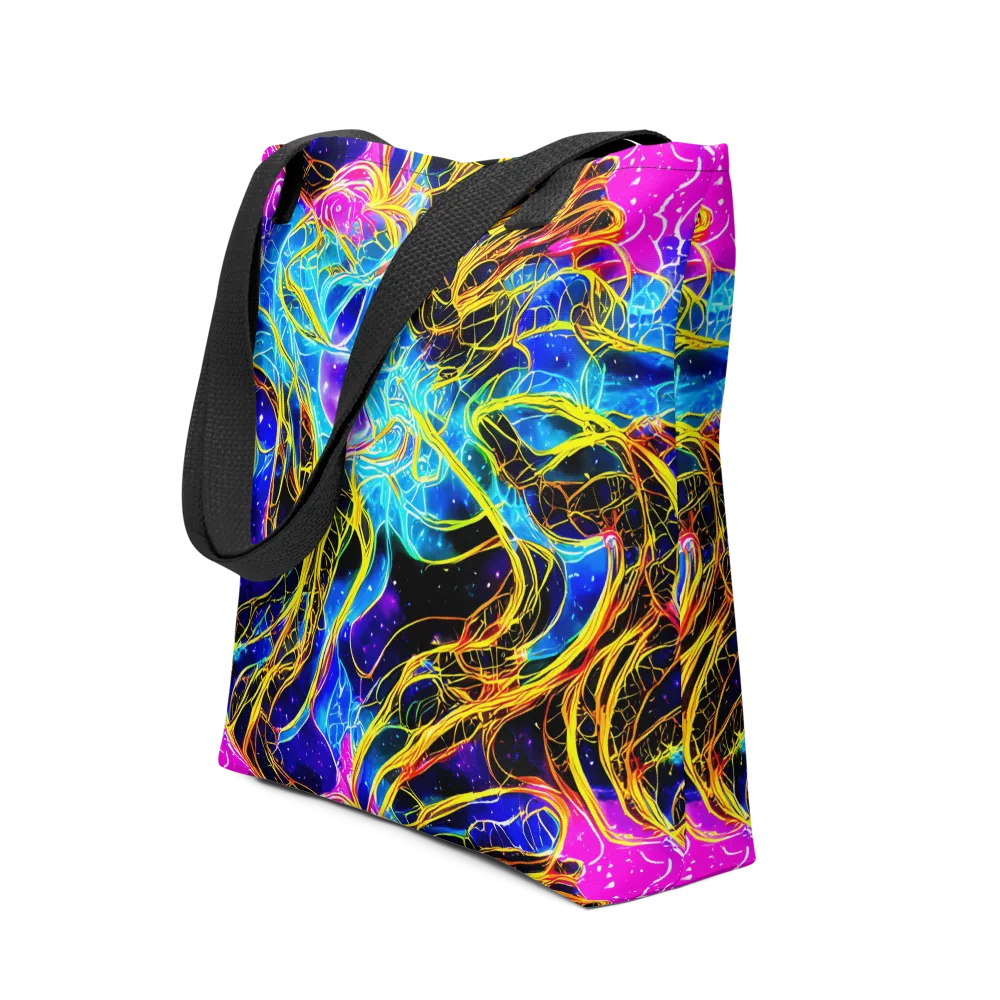 Galaxy Flux on Tote Bag — Front