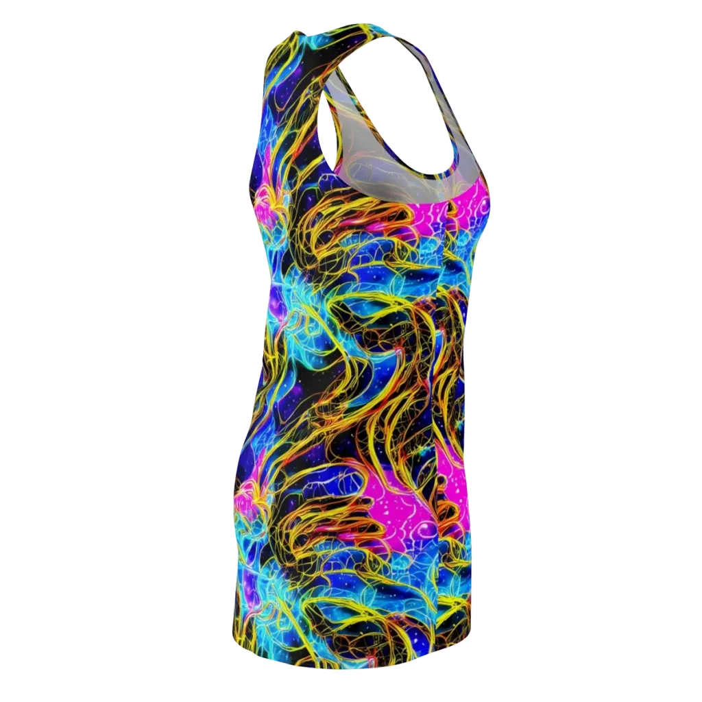 Galaxy Flux on Racerback Dress — Back Side
