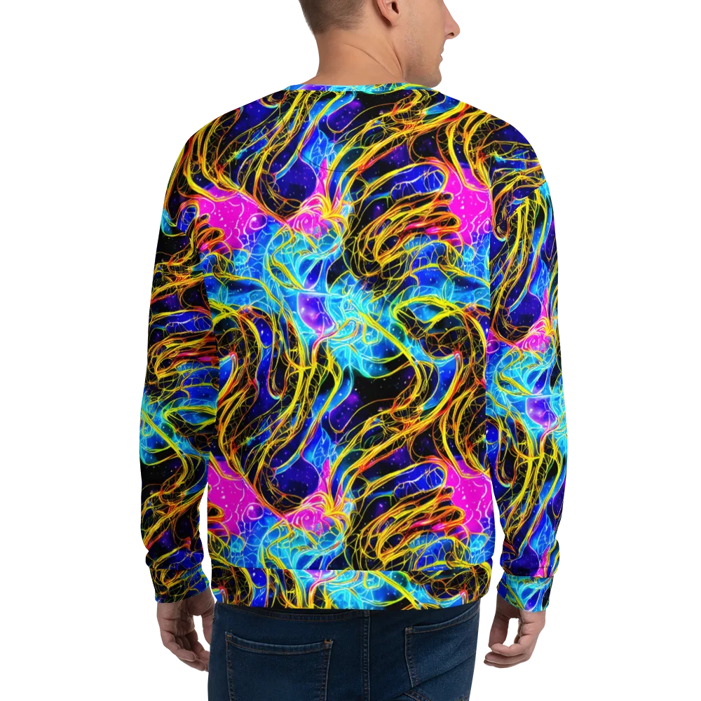 Galaxy Flux on Sweatshirt — Back