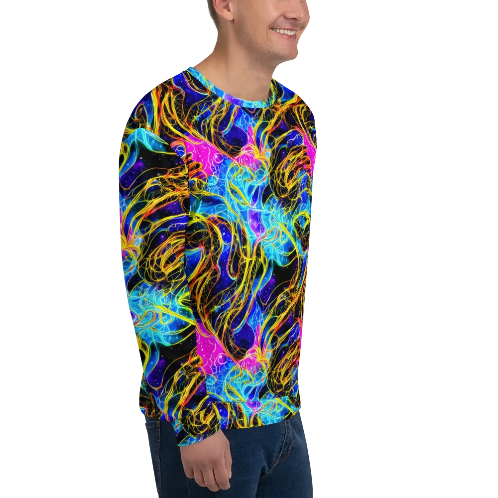 Galaxy Flux on Sweatshirt — Right Front