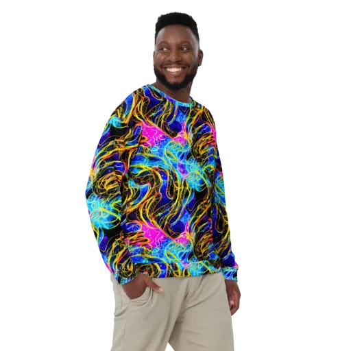 Galaxy Flux on a Sweatshirt
