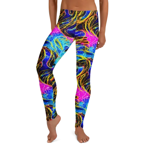 Galaxy Flux on a Leggings