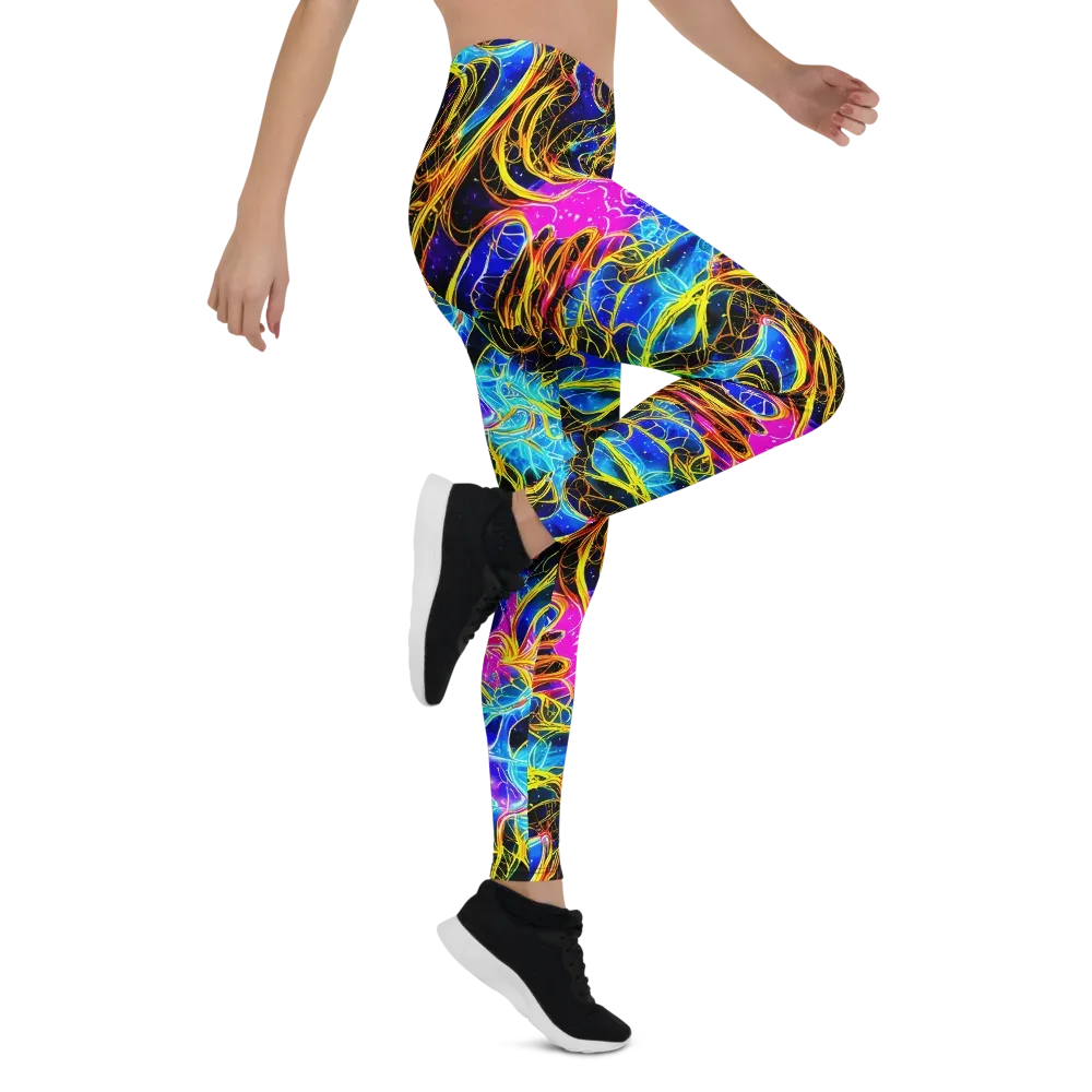 Galaxy Flux on Leggings — Right