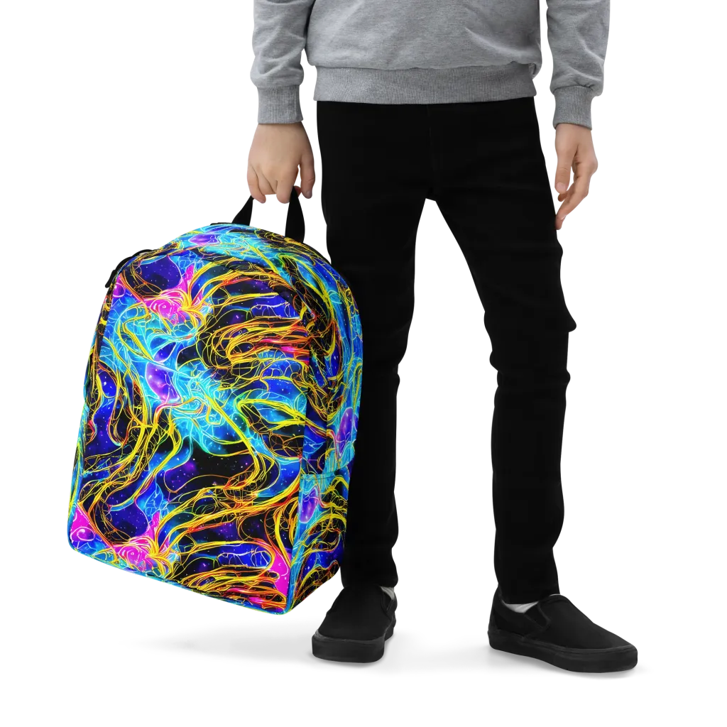Galaxy Flux on Minimalist Backpack — Zoomed-in