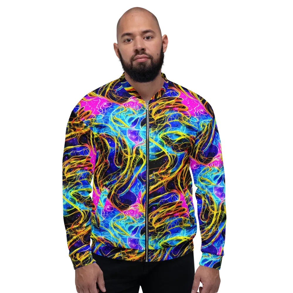 Galaxy Flux on Bomber Jacket — Front