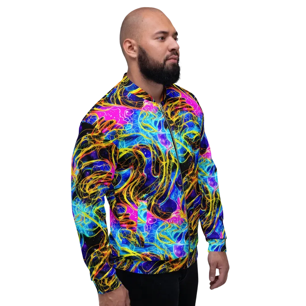Galaxy Flux on Bomber Jacket — Right