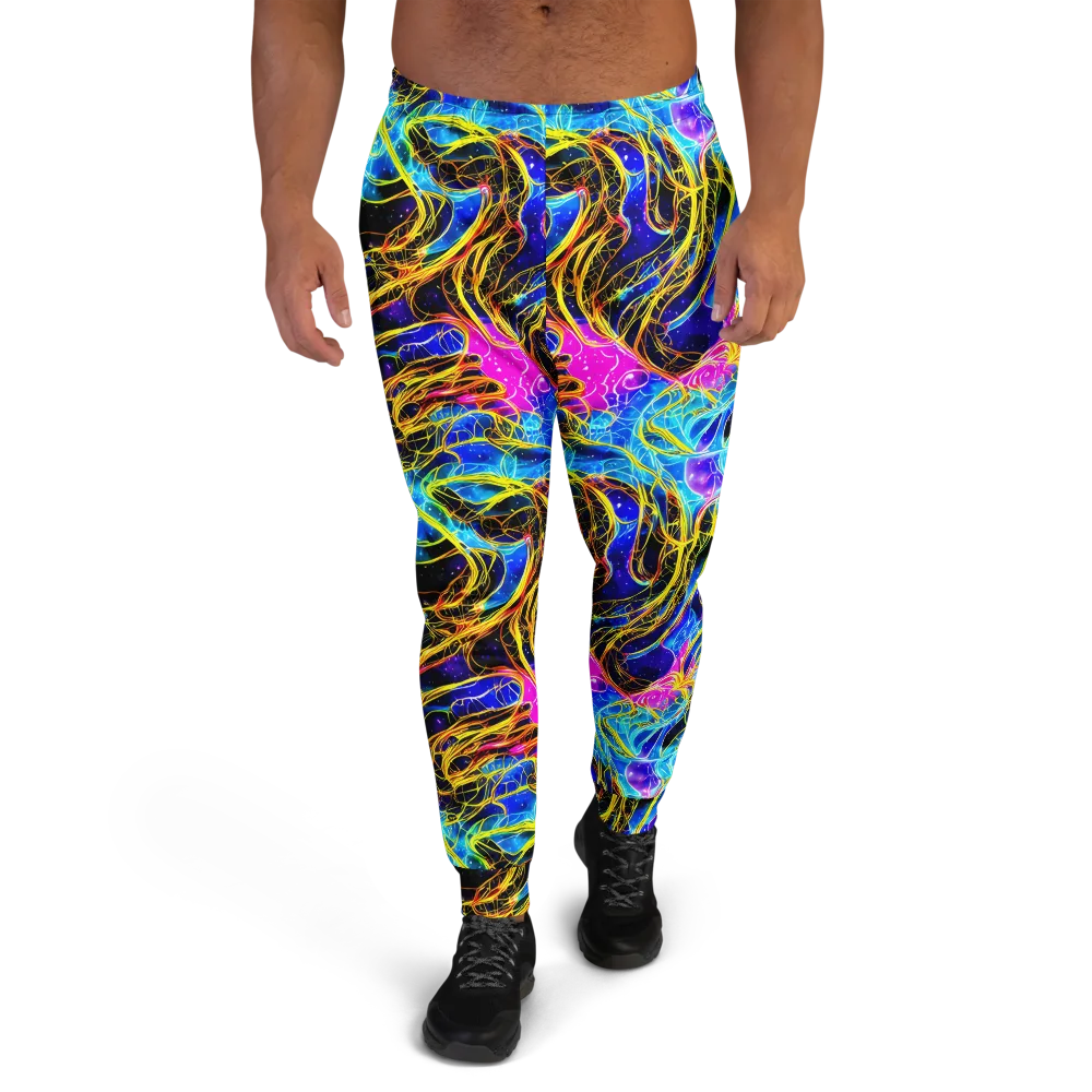 Galaxy Flux on Men's Joggers — Front
