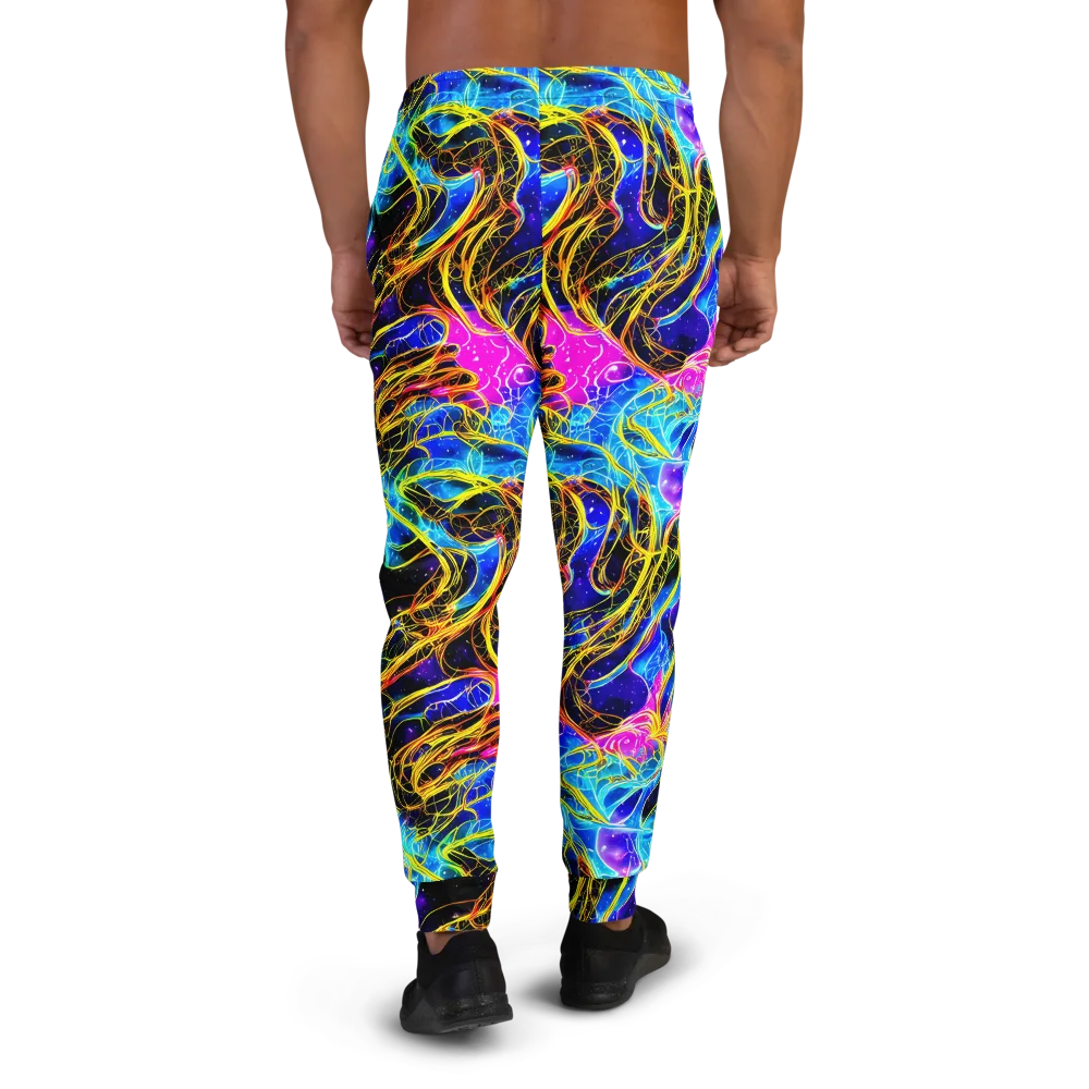 Galaxy Flux on Men's Joggers — Back