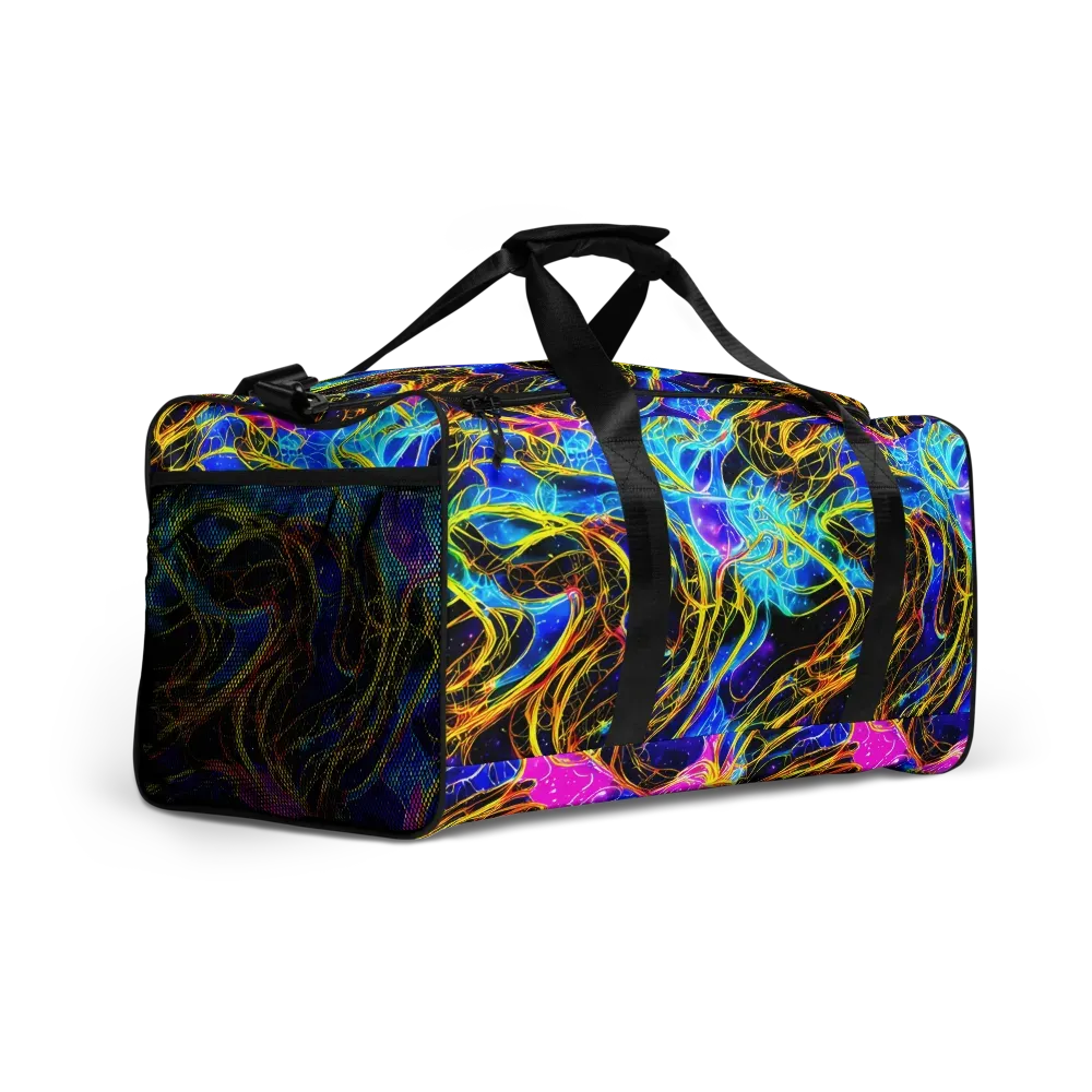 Galaxy Flux on Duffle Bag — Right Front