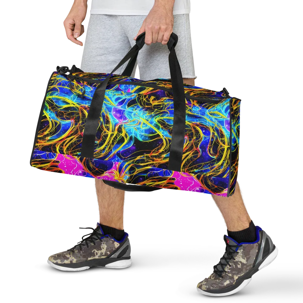 Galaxy Flux on Duffle Bag — Front