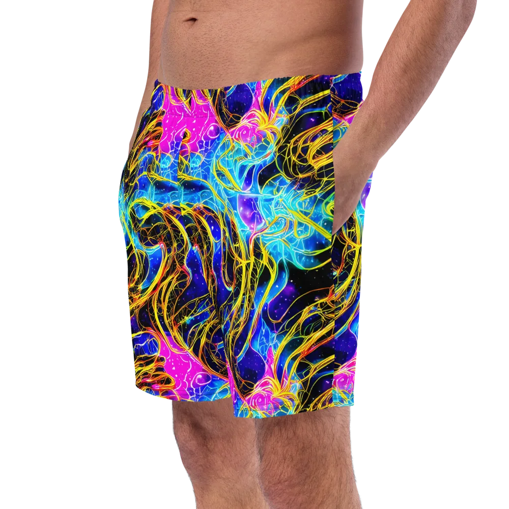 Galaxy Flux on Swim Trunks — Left Front