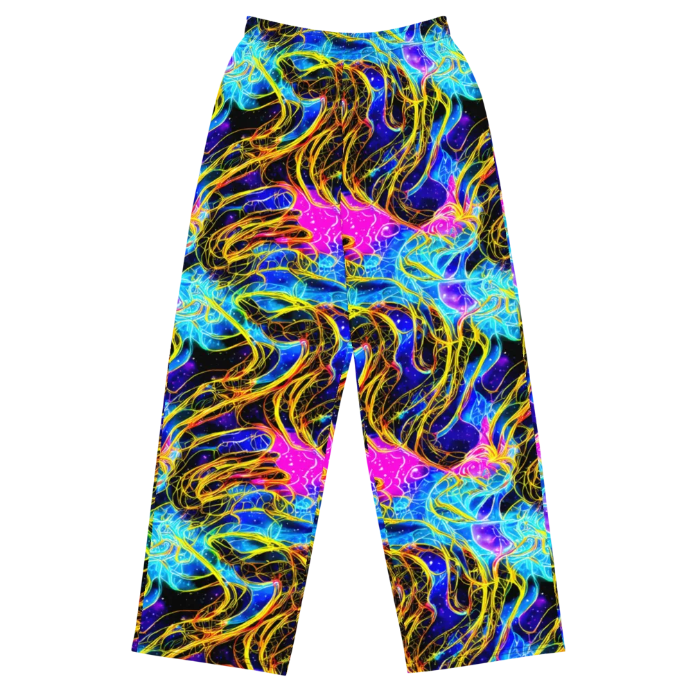 Galaxy Flux on Wide-Leg Pants — Front