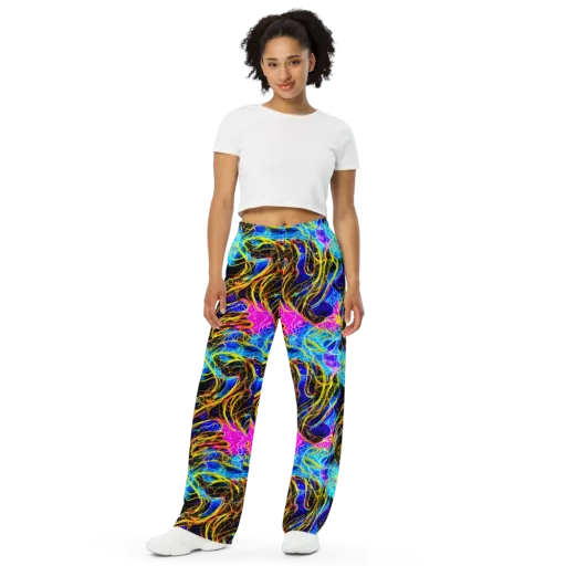 Galaxy Flux on a Wide-Leg Pants