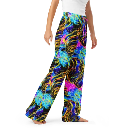 Galaxy Flux on a Women's Pajama Pants