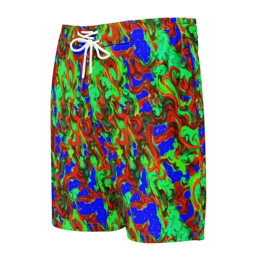 Ember Aquarium on a Men's Board Shorts