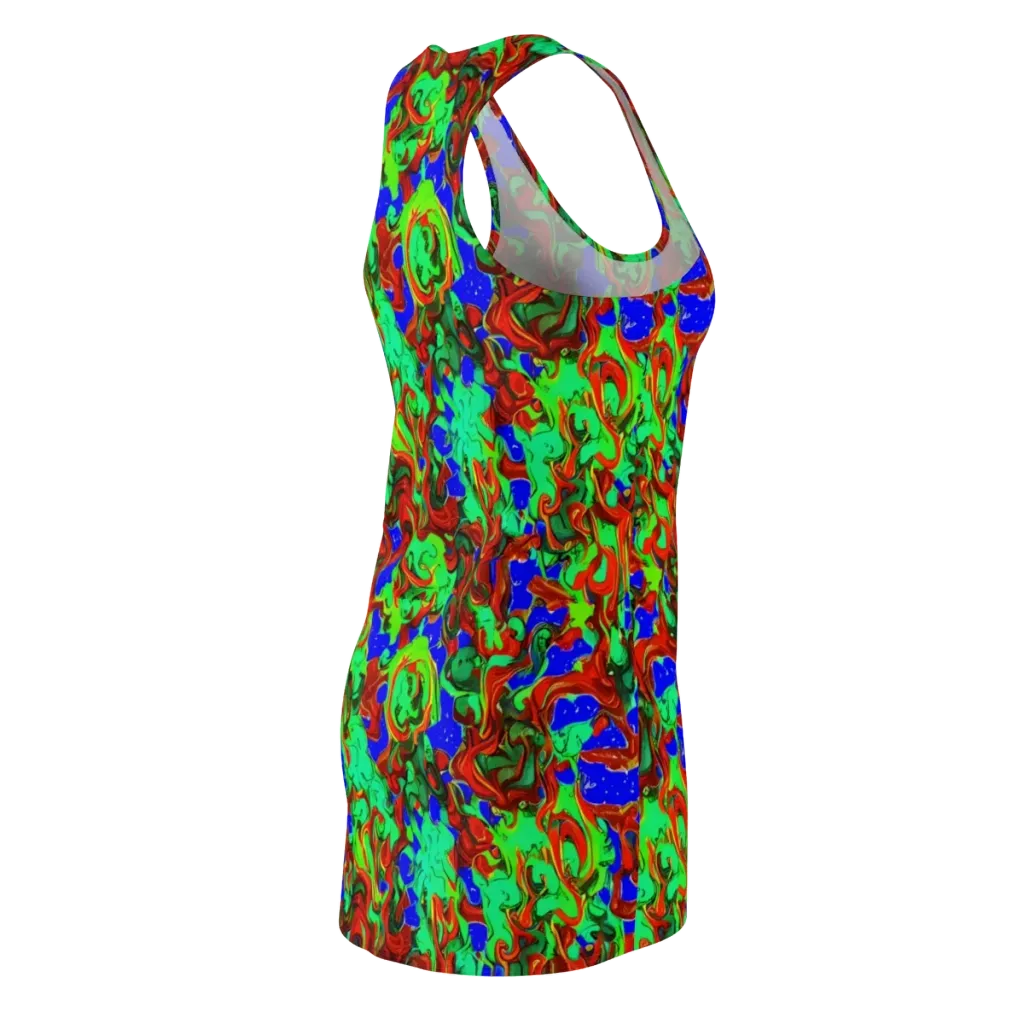 Ember Aquarium on Racerback Dress — Back Side