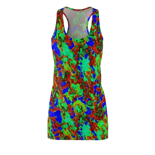 Ember Aquarium on a Racerback Dress
