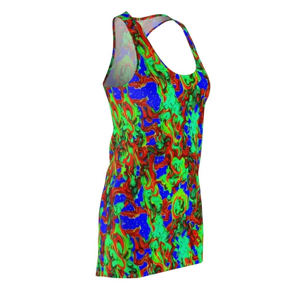 Ember Aquarium on Racerback Dress — Front Side