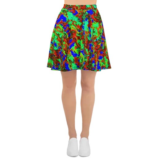 Ember Aquarium on a Skater Skirt