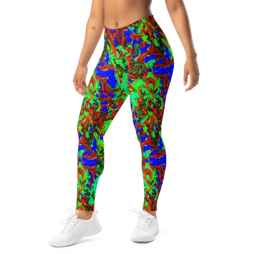 Ember Aquarium on a Leggings