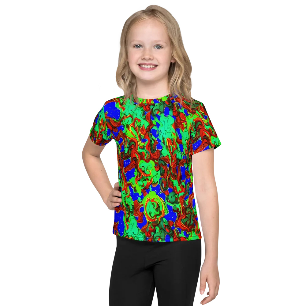 Ember Aquarium on Kids Crew Neck T-Shirt — Front