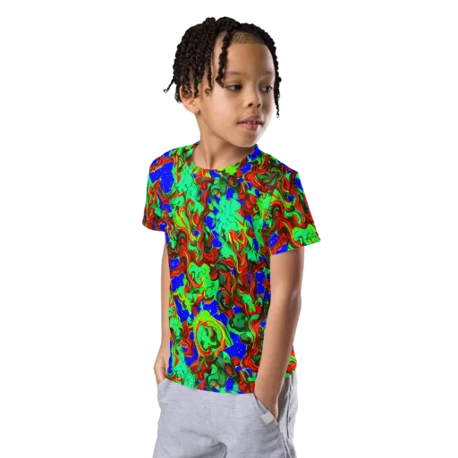 Ember Aquarium on a Kids Crew Neck T-Shirt