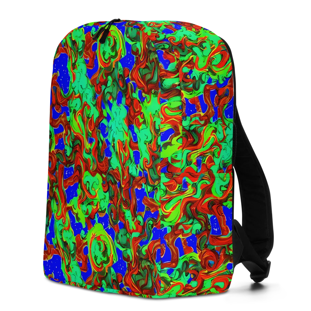 Ember Aquarium on Minimalist Backpack — Left
